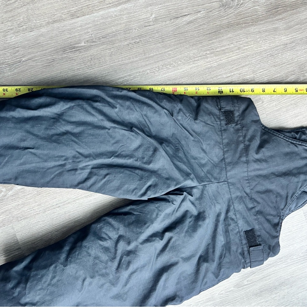 Outbrook Boys Black Snow Bib Overalls Sz 4 5 - Picture 9 of 10
